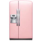 Light pink fridge sticker