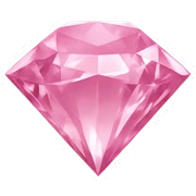 Pink diamond  sticker