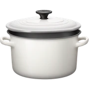 le creuset White Dutch oven sticker