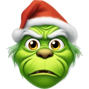 Grinch sticker