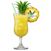 Pretty pineapple cocktail  sticker