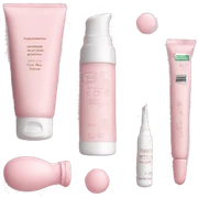 skin care Kit light pink sticker