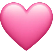pink heart  sticker