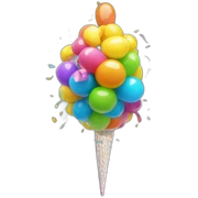 Party Popper  sticker