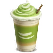 Matcha latte  sticker
