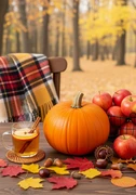 autumn atributes sticker