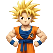 Goku, dragon ball sticker
