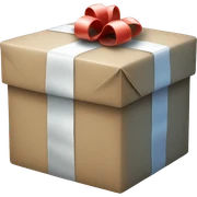 Christmas package sticker