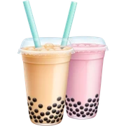 Bubble tea sticker