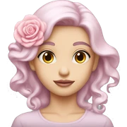 Cœur pastel rose sticker