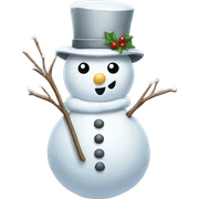 Snowmen sticker