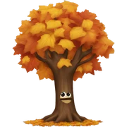 Autumn sticker