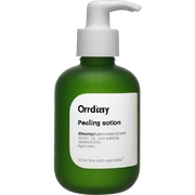 the ordinary peeling solution bottle with label sticker