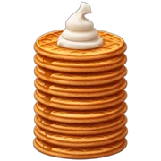 stroopwafel with lots of syrup sticker