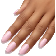Light pink nails sticker