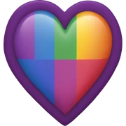 lgbtq hearts sticker