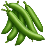 Green beans sticker