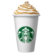 Starbucks cup sticker