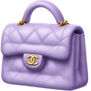 Lavender Chanel Bag sticker