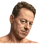 funny boy portrait meme sticker