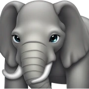 Elefant head and snake bod sticker