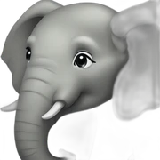 Elephant sticker