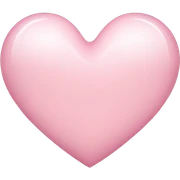 Light pink Heart sticker