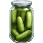 jar of pickles sticker