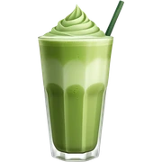 Si ve cold matcha latte sticker