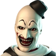 bloodied grin of a boy sticker
