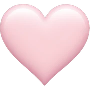pastel pink heart sticker
