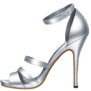 Silver heels  sticker