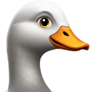 Villain goose sticker