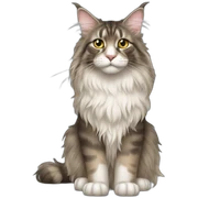 maine coon  sticker