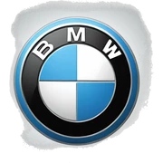 bmw logo sticker