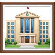University  sticker