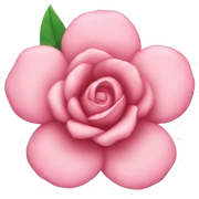 Flor rosa sticker