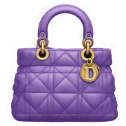 Purple Dior Bag sticker