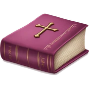 Bible pink sticker