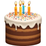 Birthday cake  sticker