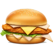 Chicken sandwich sticker