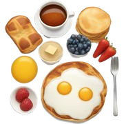 breakfast food sticker
