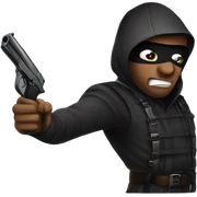 robber sticker