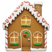 gingerbread house sticker