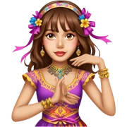 Traditional Dancer sticker