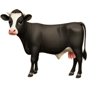 Vaca corral granja
 sticker