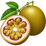 passion fruit sticker