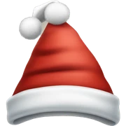 christmas hat sticker