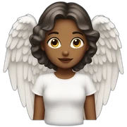 angel girl sticker