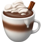 hot chocolate  sticker